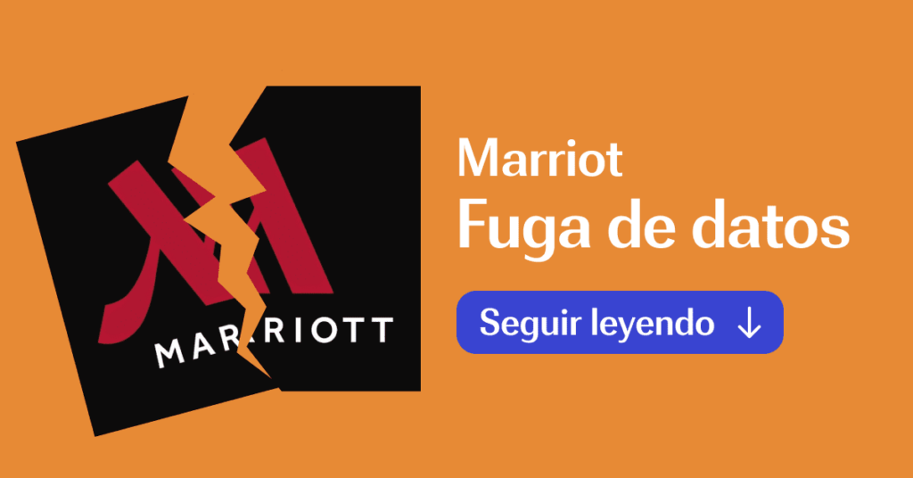 marriot og article es orange | Facebook: Fuga de datos